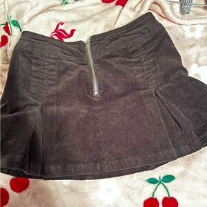 Forever 21 Black Corduroy Skirt